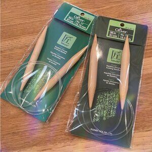 *BNIB* Clover bamboo  Knitting Needle Set